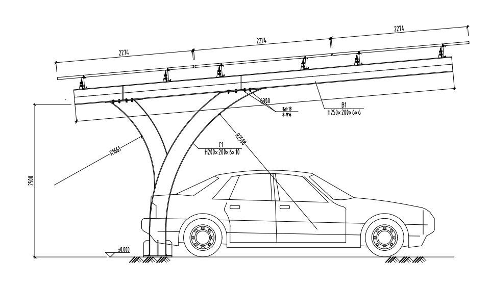 Solar Carport Structure for Ground Buy Solar Car Parking Bracket, Solar Panel Mouting Rail